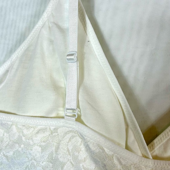 New Brabic White Lace Tummy Control Shaper Bodysuit / 2XL - Picture 7 of 12